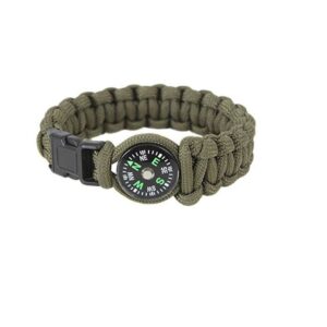 La pulsera de brújula Paracord